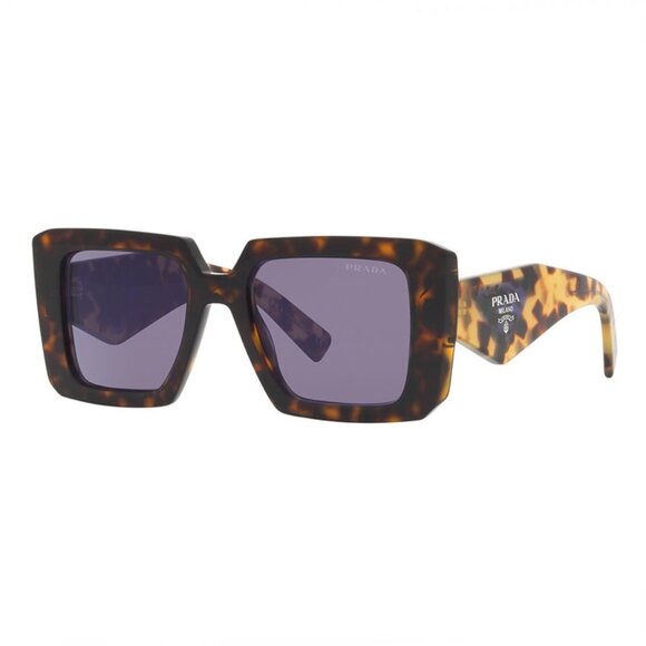 NEW PRADA PR23YS 2AU05Q WOMEN PR 23YS 2AU05Q Tortoise/Violet SUNGLASSES PRADA - Picture 1 of 3
